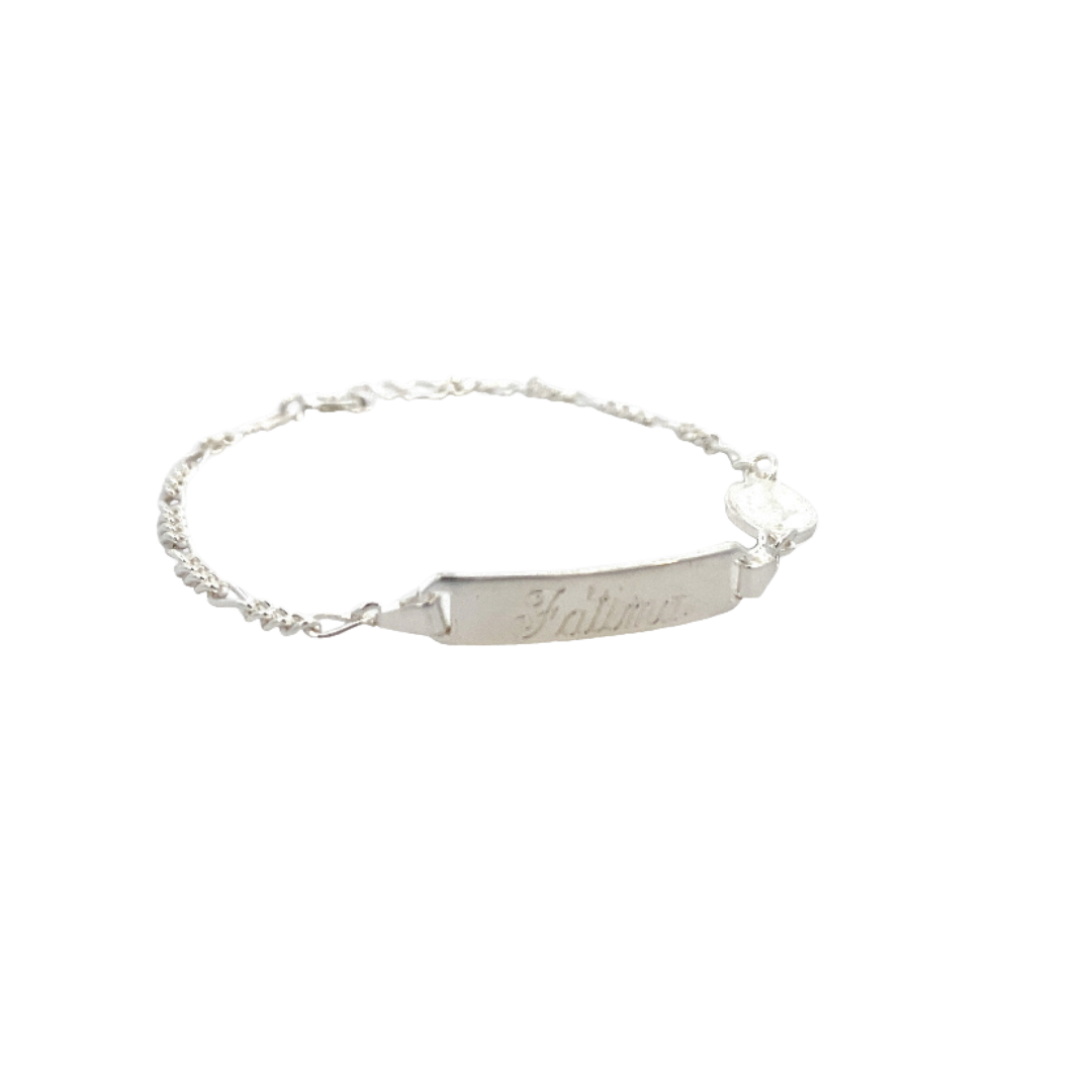 Pulsera esclava con medalla de la Virgen de la Medalla Milagrosa