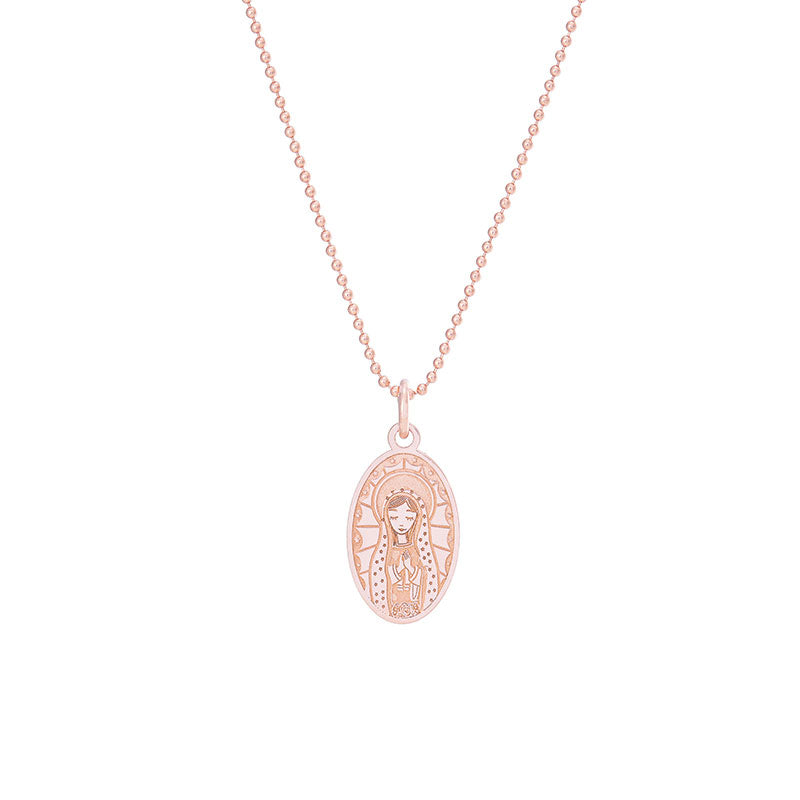 Oval Virgin of Guadalupe Medal