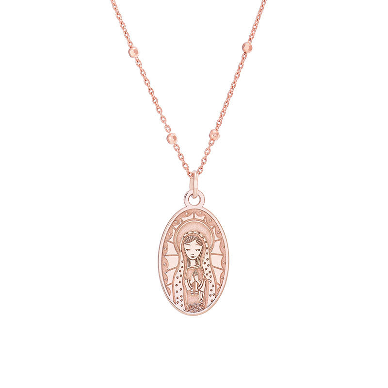 Oval Virgin of Guadalupe Medal