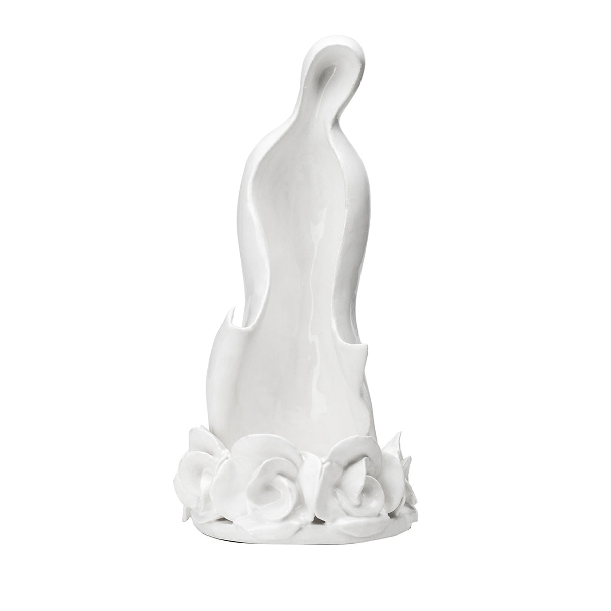Porta vela figura Manto de la Virgen