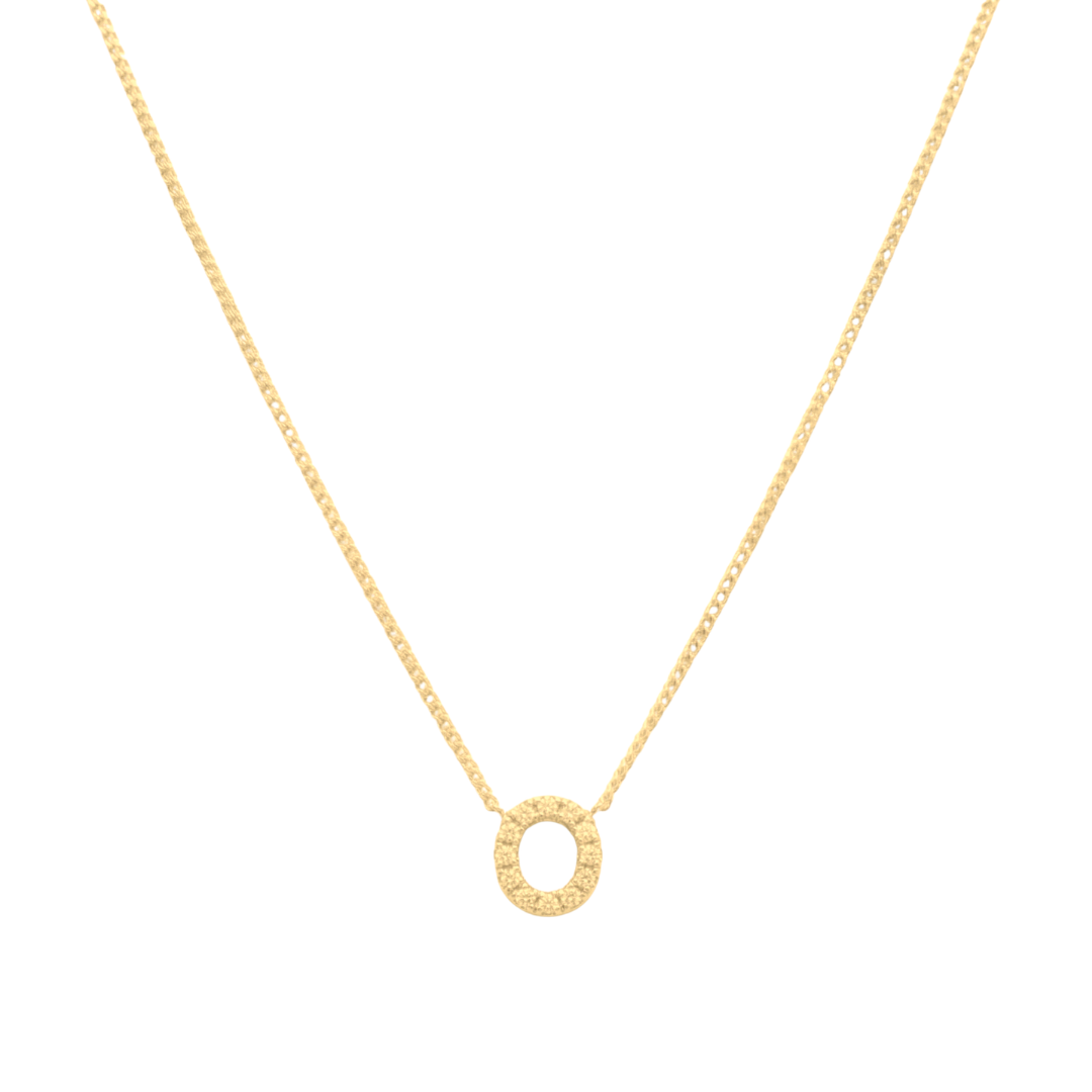COLLAR LETRA INICIAL MINI DORADO