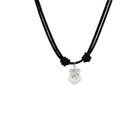 Medalla De San Miguel Arcangel en cordiño