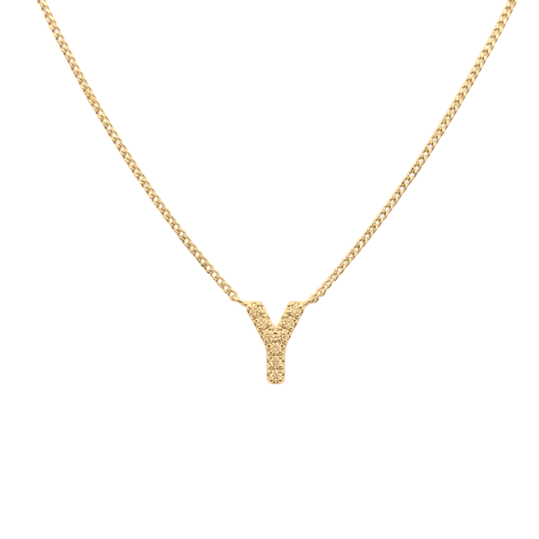 COLLAR LETRA INICIAL MINI DORADO