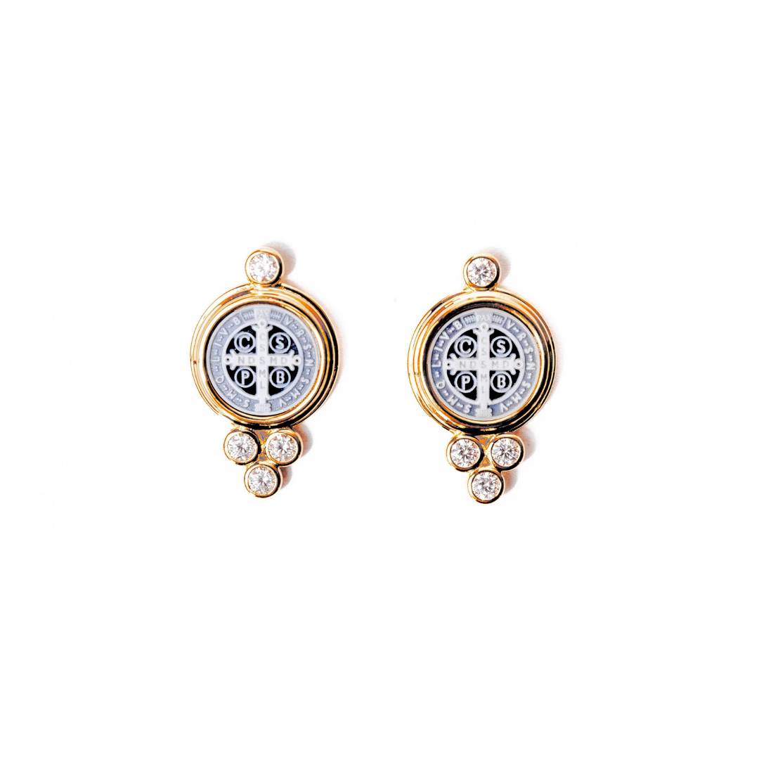 Aretes San Benito Cameo