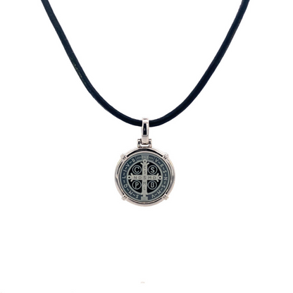 MEDALLA SAN BENITO CAMEO EN CUERITO