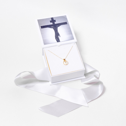 Crucifijo con madre perla