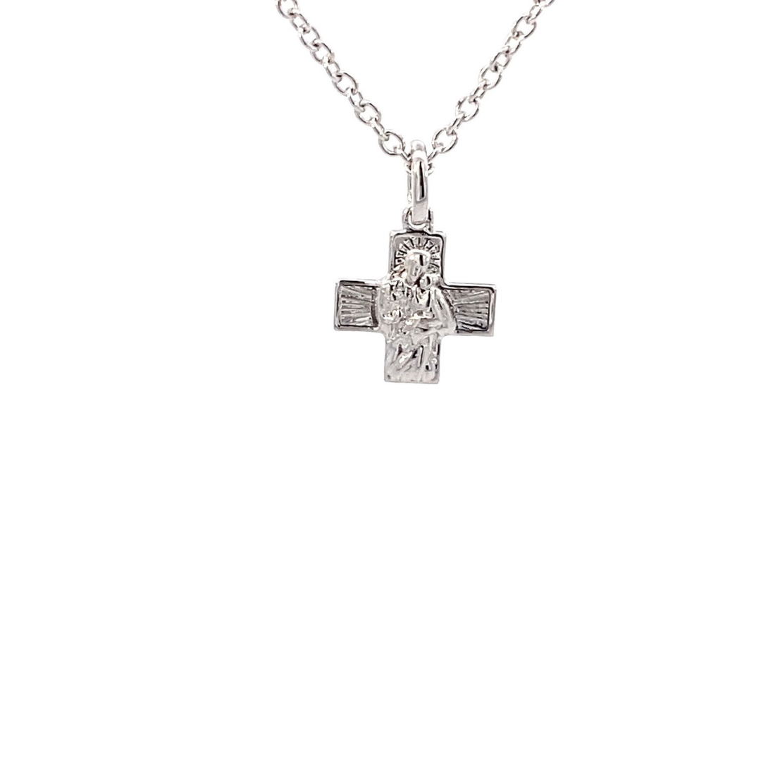 Saint Joseph cross on chain