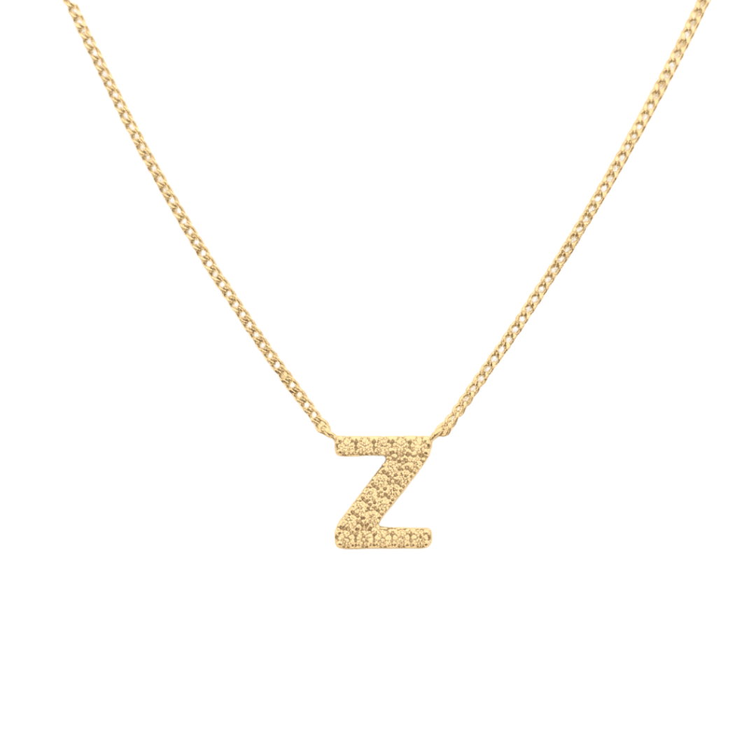 COLLAR LETRA INICIAL MINI DORADO
