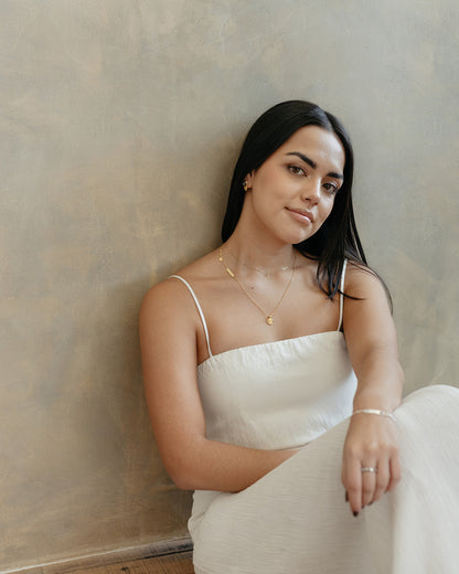 Medalla Crucifijo redonda con cadena