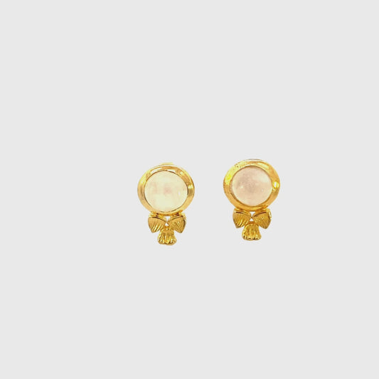 Aretes de gemas naturales Piedra Luna