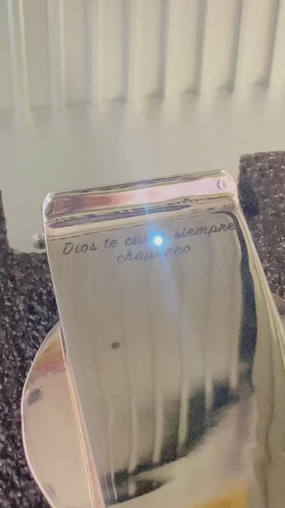 Bendición para carro con medalla de Virgen de Guadalupe
