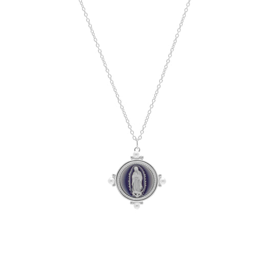 Medalla Virgen de Guadalupe Cameo chica