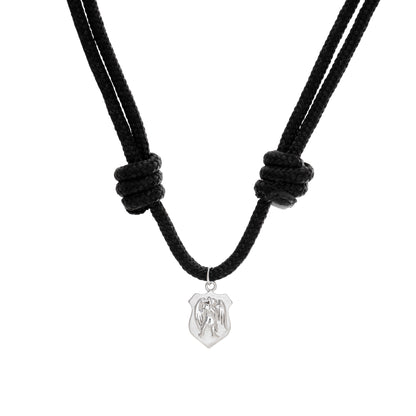 Medalla De San Miguel Arcangel en cordiño