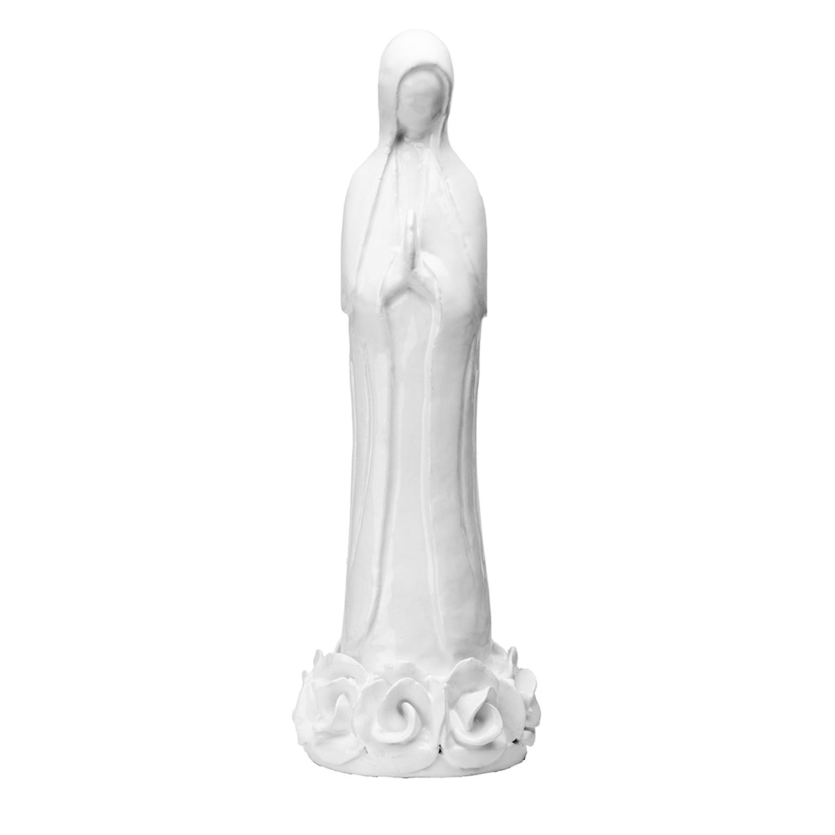 Virgin Mary figure in ceramic