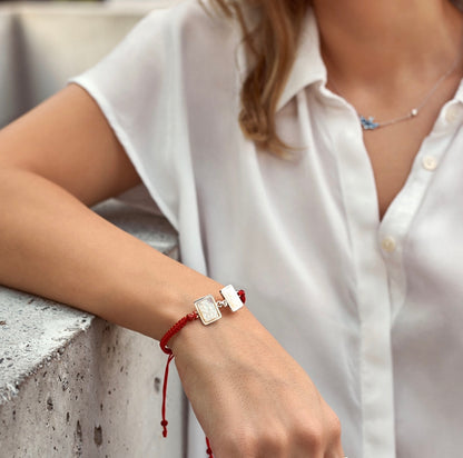 Pulsera de Escapulario Tejida