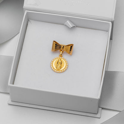 Segurito Virgen de Guadalupe con Moñito