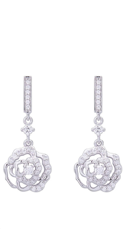 Aretes Rosas con Circonias